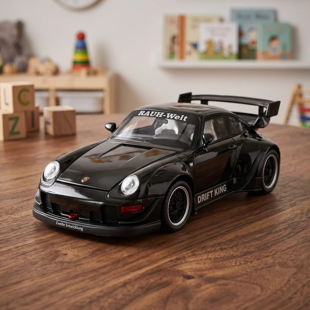 1:24 Porsche 911 993 RWB "RAUH-Welt BEGRIFF" Widebody Die-Cast Model Car