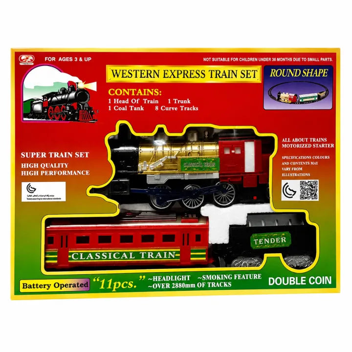 Western Express 11-Piece Classic Train Set