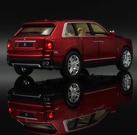 Rolls-Royce Cullinan Luxury SUV Diecast Model Car with Light & Sound