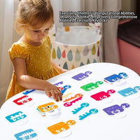 Kids Digital Key & Lock Math Puzzle Set – Educational Number & Math Learning Matching Toy