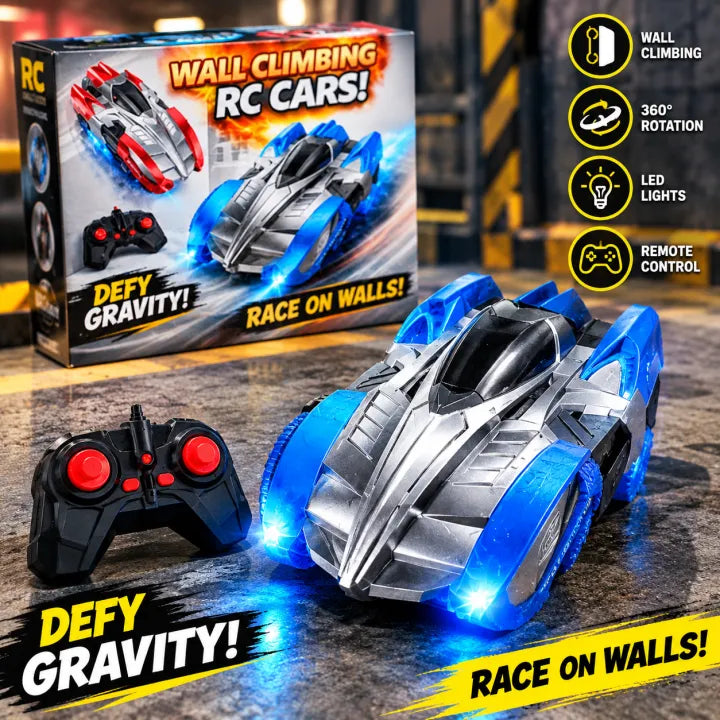 Wall Climbing RC Stunt Car