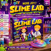 Let's Play DIY Slime Lab Educational Craft Kit