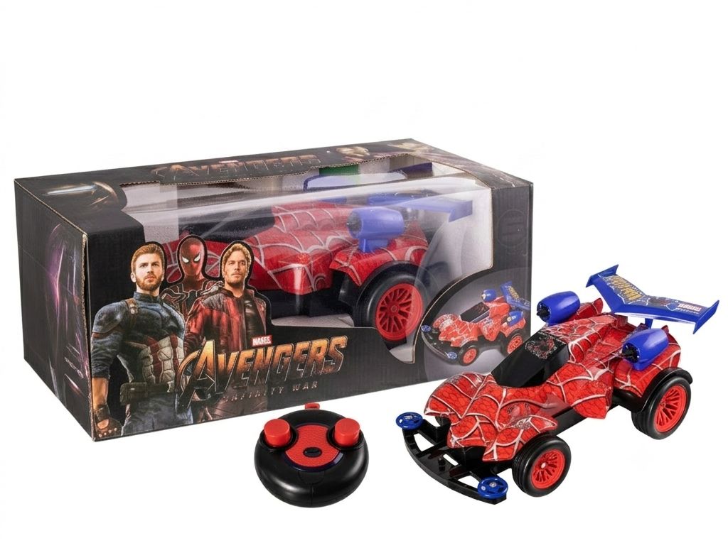 Marvel Avengers Infinity War Spider-Man RC Stunt Racing Car