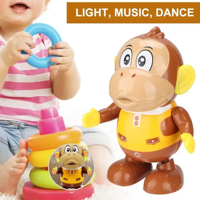 Dancing Monkey Toy – Light Up Musical Toy for Kids