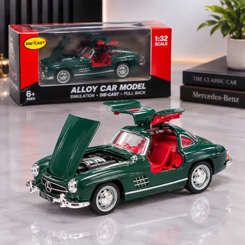 1:32 Scale Mercedes-Benz 300 SL Gullwing Alloy Diecast Model Car