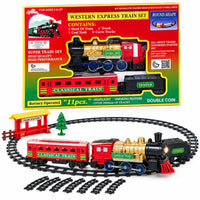 Western Express 11-Piece Motorized Classic Train Set