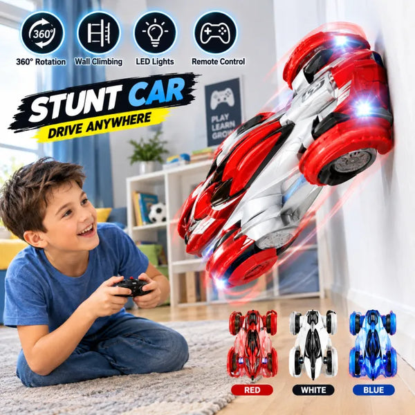 Wall Climbing RC Stunt Car