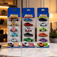 5-Pack Die-Cast Metal Toy Car Set