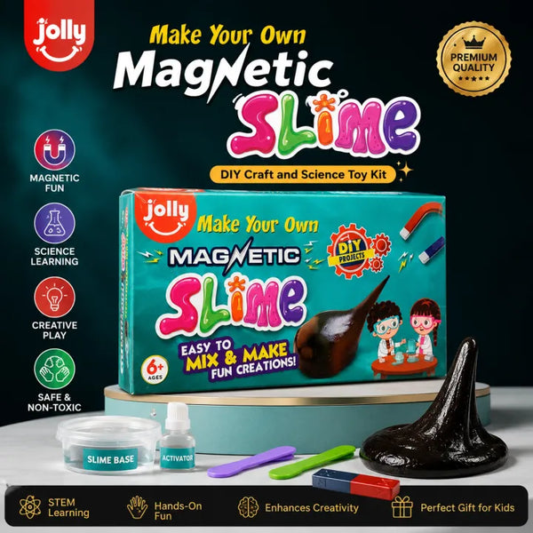 Jolly DIY Make Your Own Magnetic Slime Craft and Science Kit