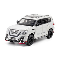 1:24 Scale Nissan Patrol Nismo SUV Die-Cast Model Car with Sound & Light