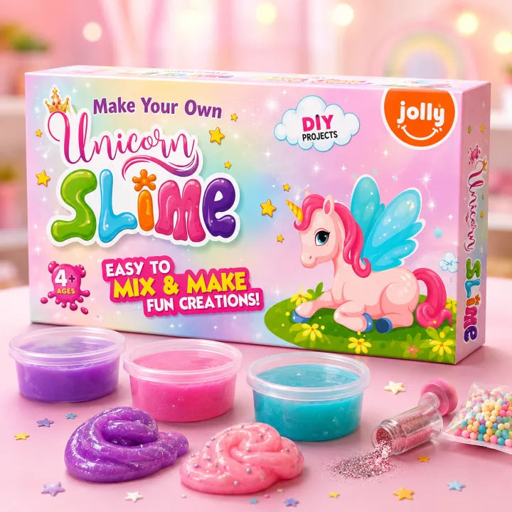 Jolly DIY Make Your Own Unicorn Slime Kit