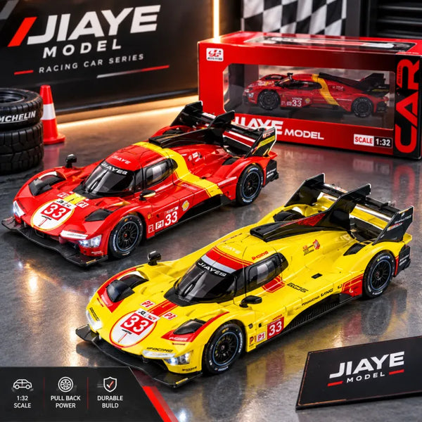 1:32 Scale Ferrari 499P Le Mans Hypercar Alloy Diecast Model