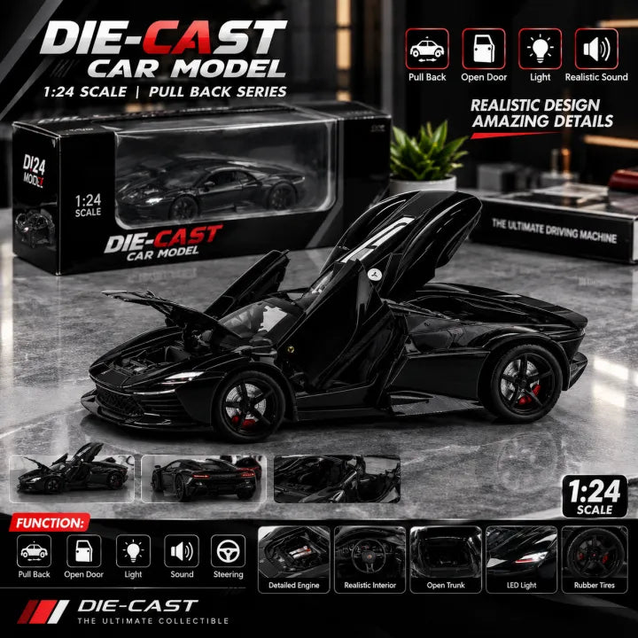 1:24 Scale Ferrari Daytona SP3 Diecast Model Car