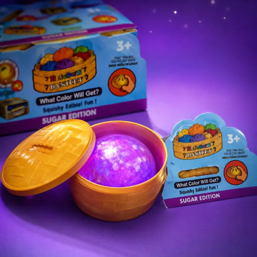 7 Treasure Basket Mystery Sugar Edition Glitter Dumpling Squishy Toy