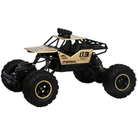 1:16 Scale 4WD Alloy Off-Road Rock Crawler Remote Control Monster Truck (Gold Finish)