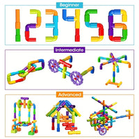 Pipe Puzzle Building Blocks STEM Interlocking Construction Toy Set