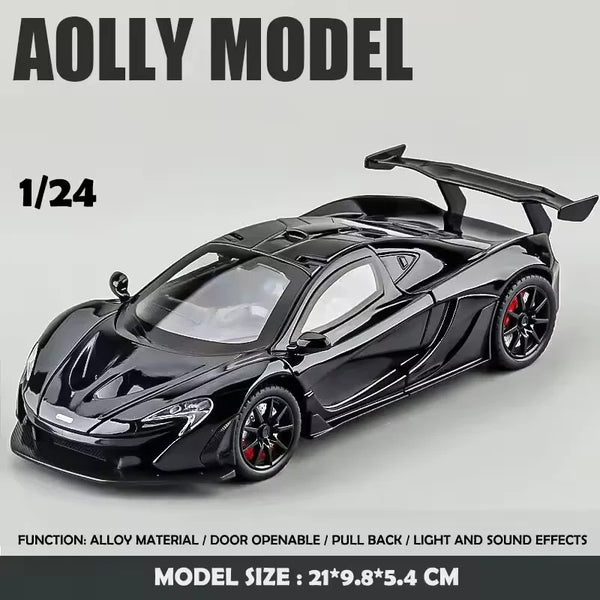 McLaren P1 GTR 1/24 Scale Alloy Diecast Supercar Model with Light & Sound