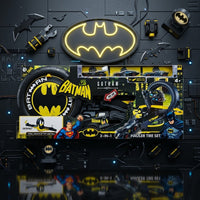 Batman Gotham City 2-in-1 Hauler Tire Track & Catapult Launcher Set