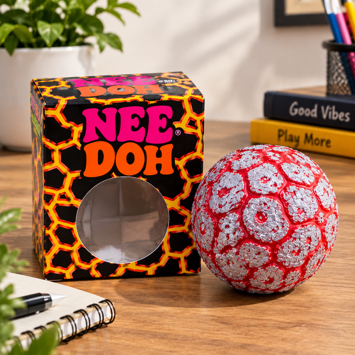 Light-Up Magma Squeeze Ball