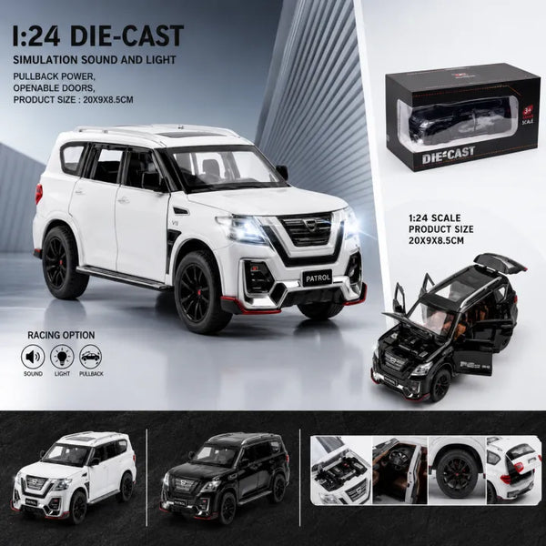 1:24 Scale Nissan Patrol Nismo Die-Cast Model SUV
