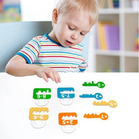 Kids Digital Key & Lock Math Puzzle Set – Educational Number & Math Learning Matching Toy