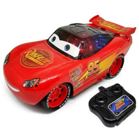 Disney Pixar Cars 3 3D Light-Up Lightning McQueen Radio Remote Control Car