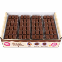 Paradise Toys Chocolate Bar Shape Slow-Rise Squishy Sensory Toy Pack