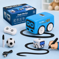 Magic Mini Bus 5-in-1 Inductive RC Toy Car Set