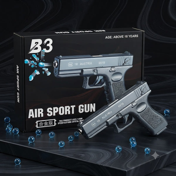 Heavy Duty Metal Gel Blaster Toy Gun – 2kg Professional Grade