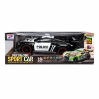1:16 Scale 2.4GHz Drift Racing Police Sport Car Remote Control Vehicle