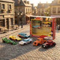 6-Piece Monopoly Themed Die-Cast Alloy Toy Car Set