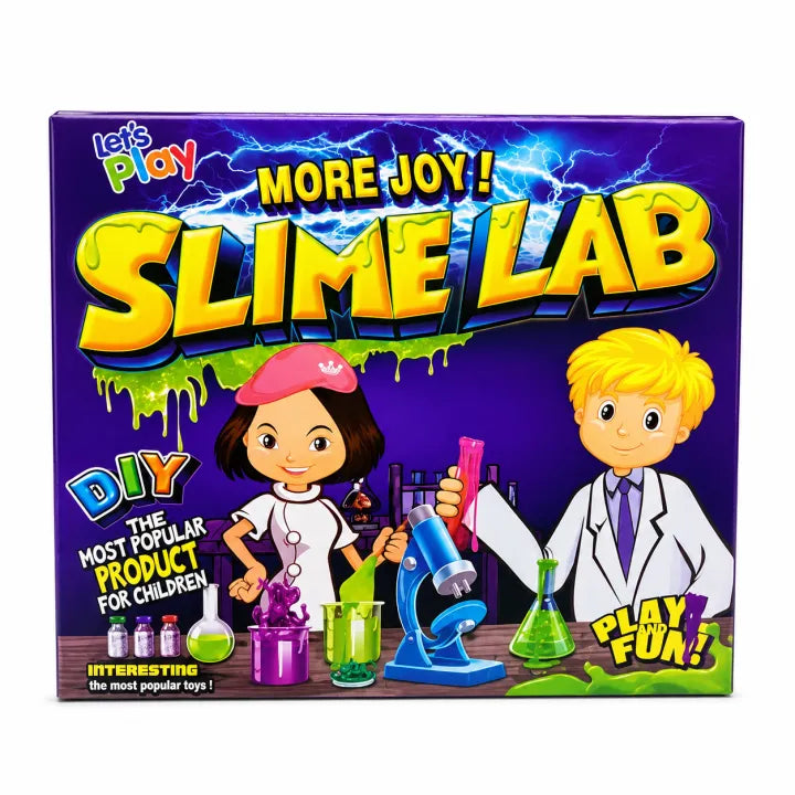 Let's Play DIY Slime Lab Educational Craft Kit