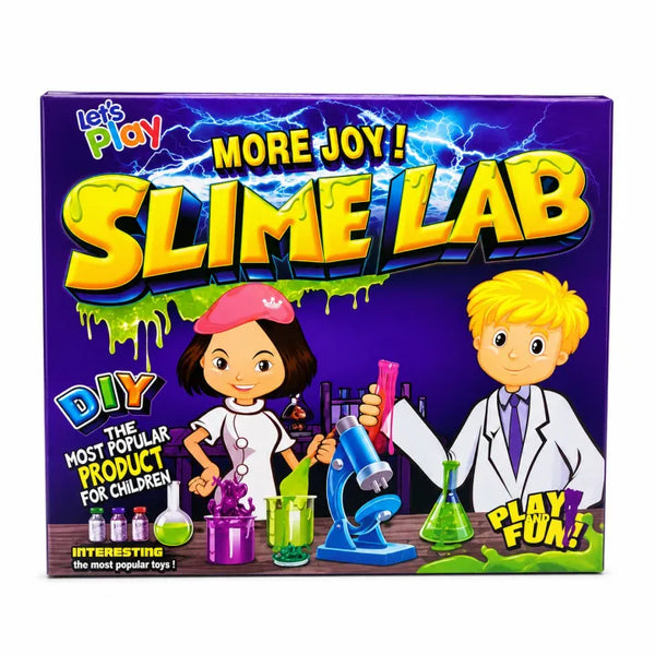 Let's Play DIY Slime Lab Educational Craft Kit