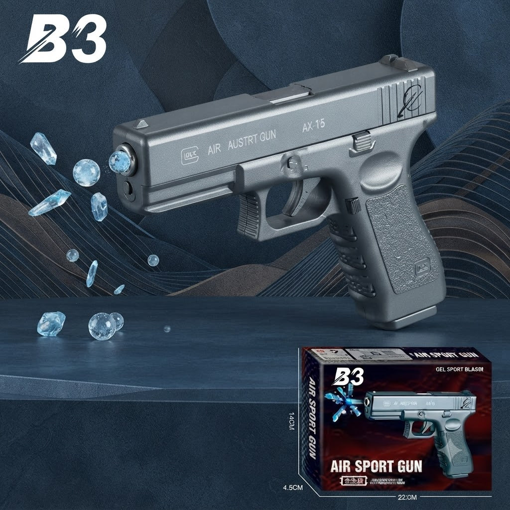 Heavy Duty Metal Gel Blaster Toy Gun – 2kg Professional Grade