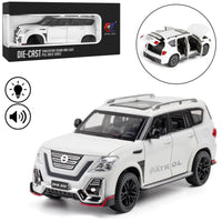 1:24 Scale Nissan Patrol Nismo SUV Die-Cast Model Car with Sound & Light