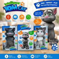 Intelligent Talking Tom Cat Interactive Sound & Storytelling Toy Figure
