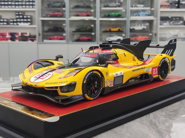 Ferrari 499P #83 AF Corse Le Mans Hypercar Scale Collector Model