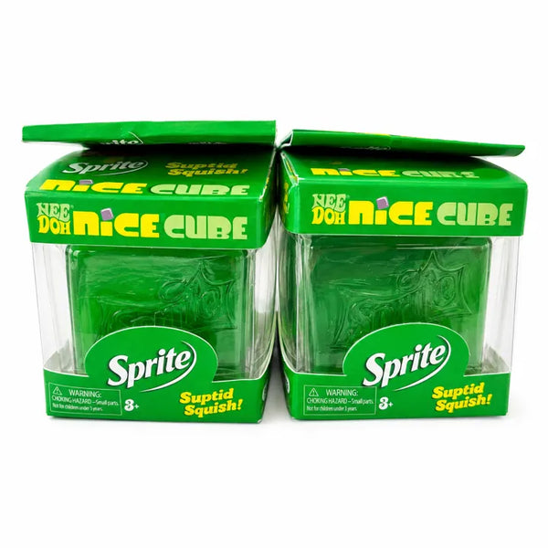 NeeDoh Nice Cube Sprite Edition Squishy Toy