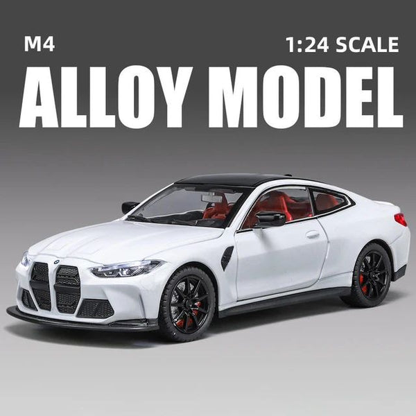 1:24 Scale BMW M4 Coupe Alloy Diecast Model Car