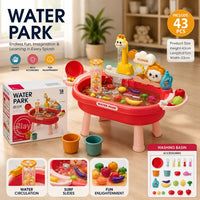 43-Piece Water Park Bath Toy Set for Kids
