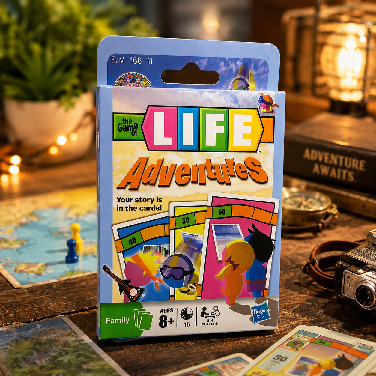 The Game of Life Adventures Card Game - Family Strategy Adventure Board Game - Premium Quality by Paradise Toys