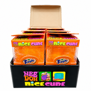 Square Shape Squishy Fidget Cube Toy with Slow Rise & Stress Relief Design (Ages 3+)