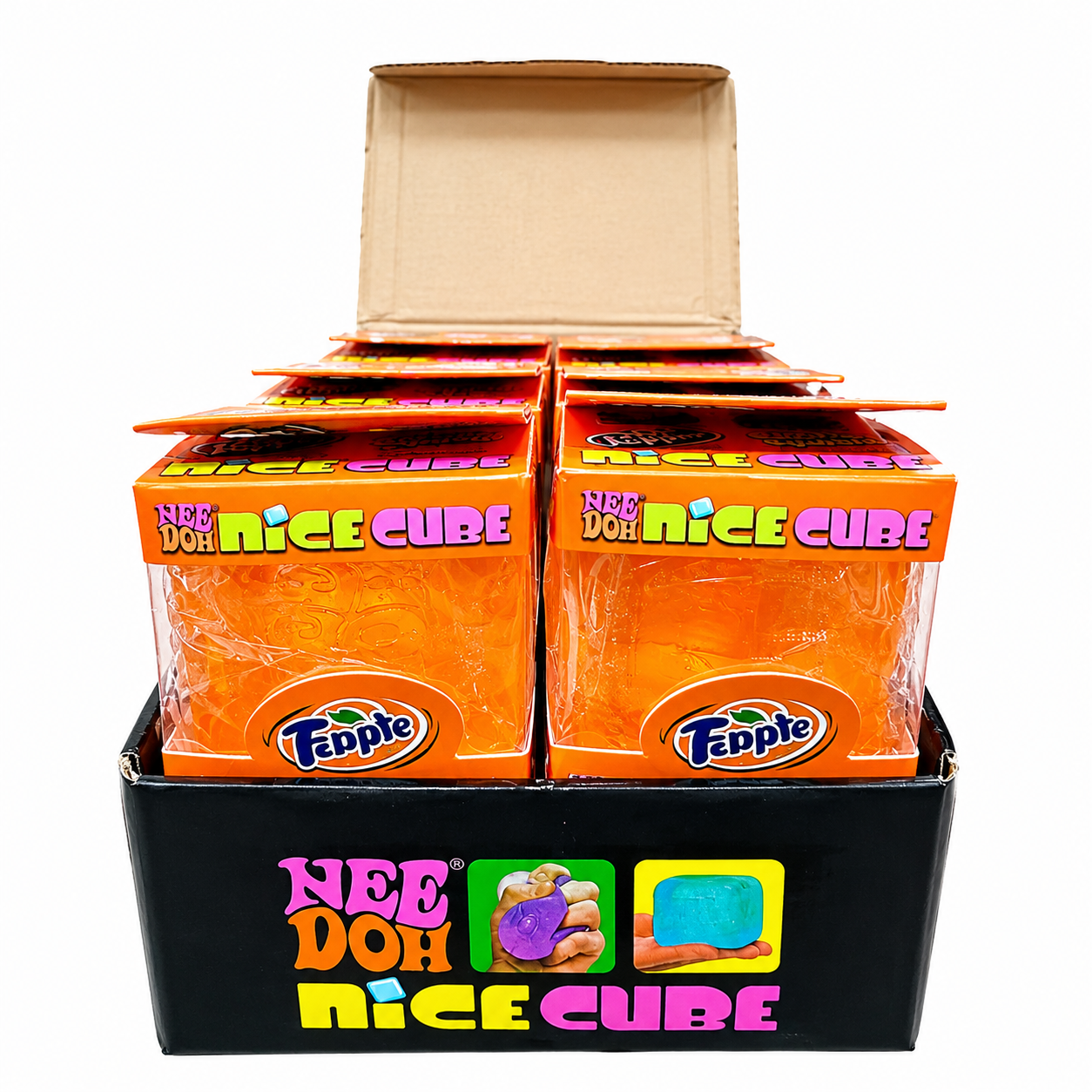 Square Shape Squishy Fidget Cube Toy with Slow Rise & Stress Relief Design (Ages 3+)