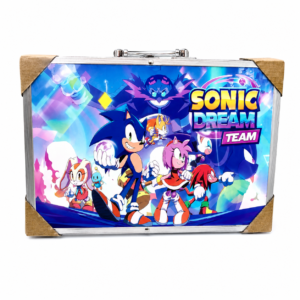 Hedgehog Adventure Theme Metal Storage Briefcase & Stationery Play Set (Ages 3+) -