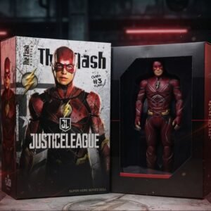 Superhero Action Figure Collectible Model - The Flash Figurine Toy with Window Display Box - Premium Quality by Paradise Toys