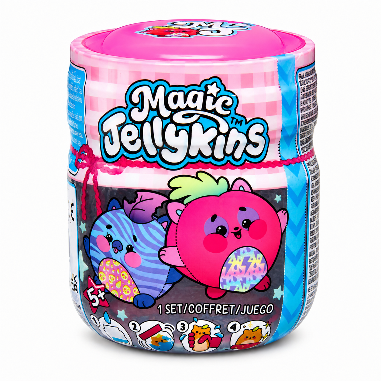 Magic Jellykins Mystery Toy Set - Cute Collectible Surprise Jar -