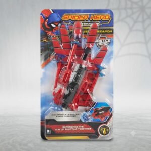 Superhero Wrist Transmitter Set - Web Glove Toy with Dart Launcher - Premium Quality by Paradise Toys