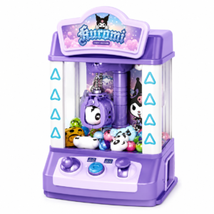 Mini Electronic Claw Machine Toy - Arcade Crane Game with Sound & Lights for Kids -