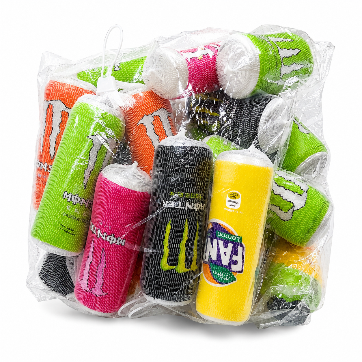Energy Drink Can Squishy Toy - Slow Rising Novelty Stress Relief Toy