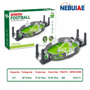 Table Games Football Fun Sports Competition - Interactive Tabletop Soccer Board Game for Kids - Premium Quality by Paradise Toys